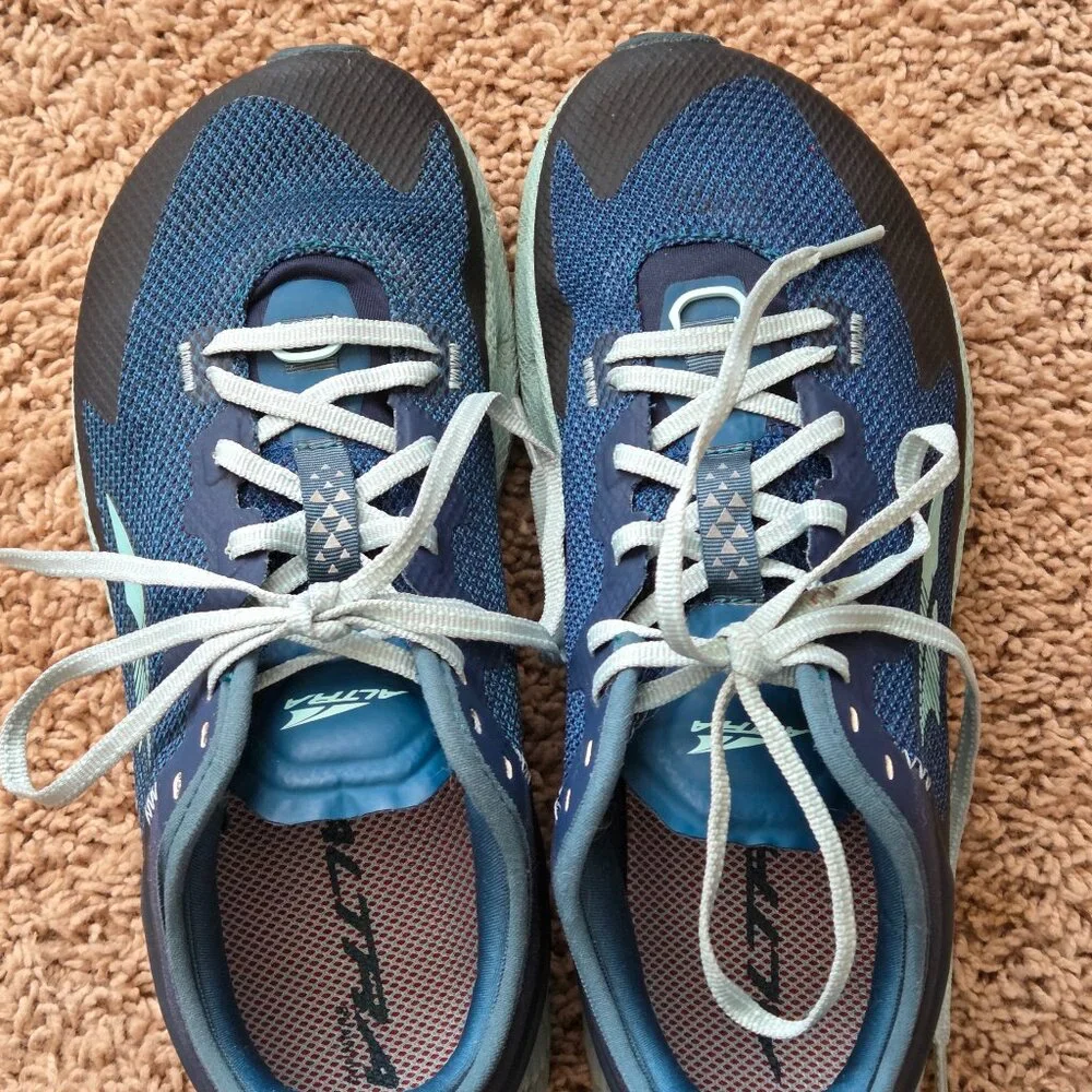 Altra Women's Timp 4 Trail Running Shoes Blue, Size 9.5 - Picture 1 of 5